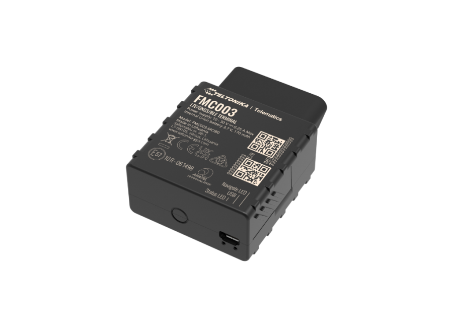  FMC003-4G-6  TELTONIKA FMC003 GPS obd2 nyomkövető 4g lte