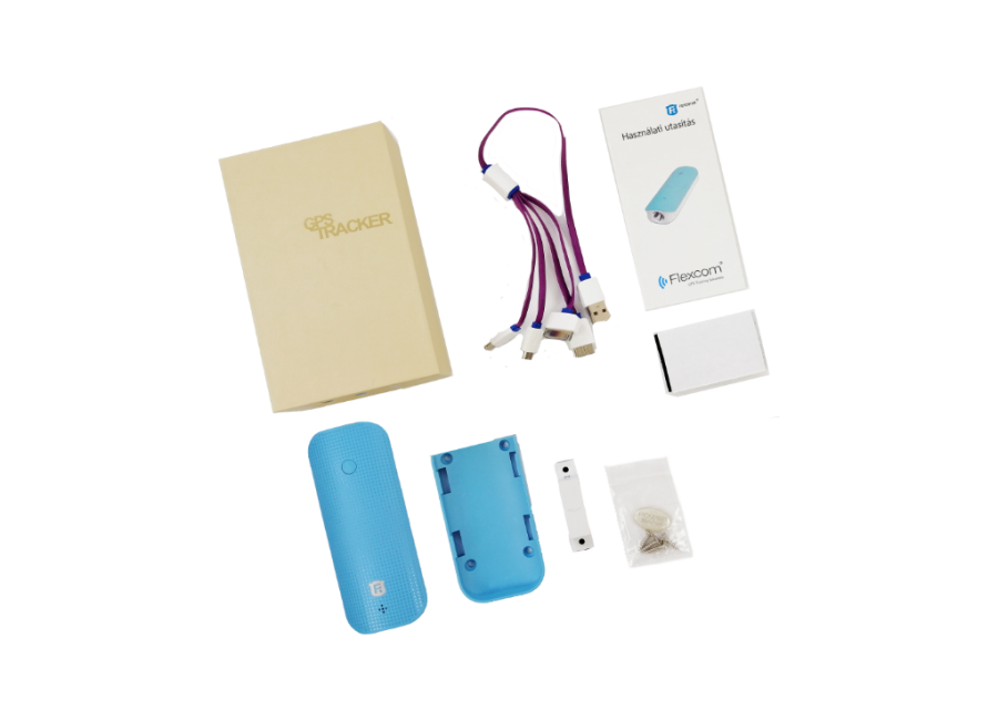  V20  REACHFAR V20 GPS nyomkövető, powerbank és lámpa