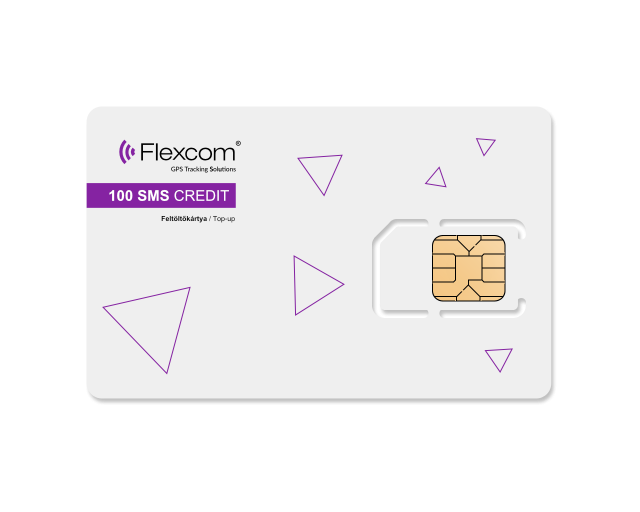  FLEXCOM-100db-SMS-KREDIT-FELTOLTOKARTYA 